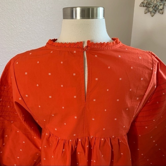 Ella Moss Lyra Puffed Pintucked Woven Blouse - Picture 8 of 15